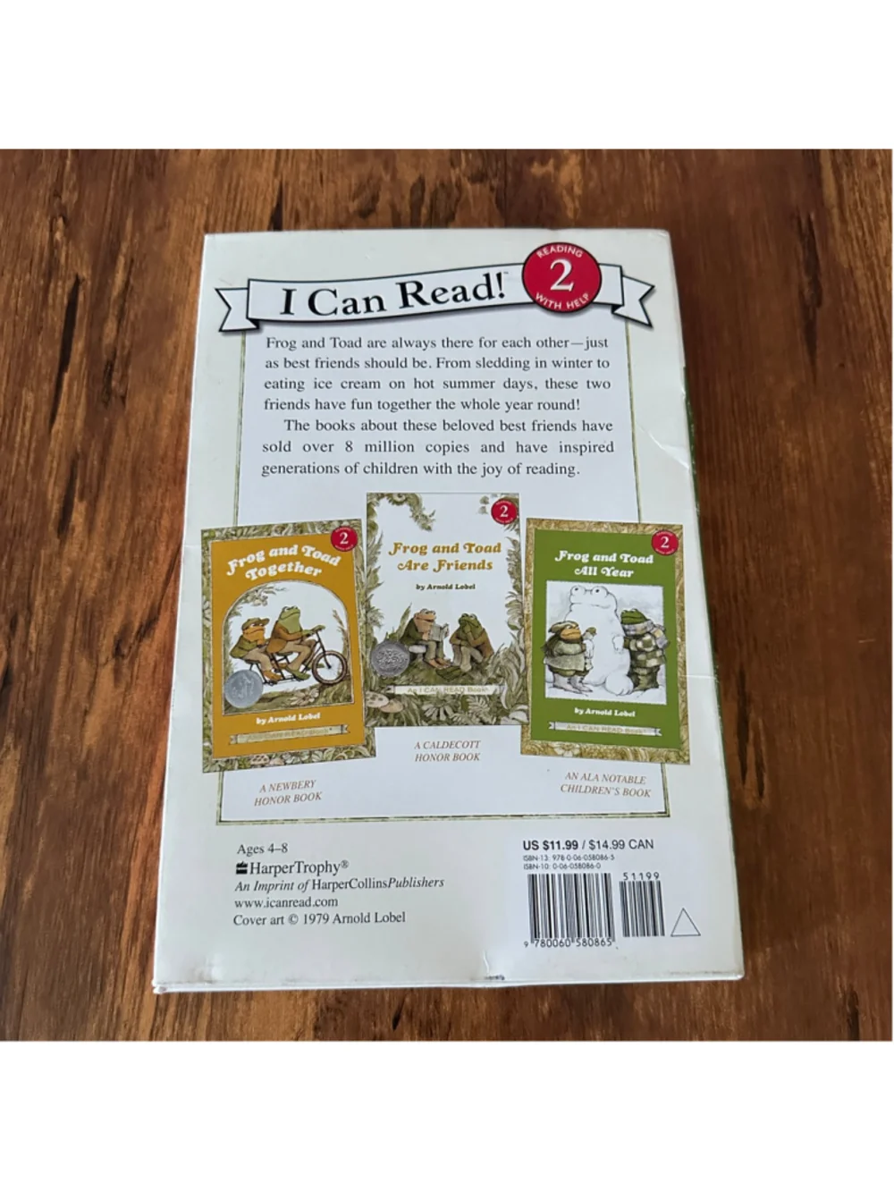 Frog and Toad Collection Box Set Arnold Lobel I Can Read Level 2 Books